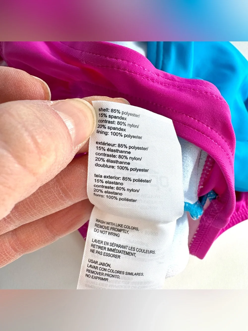 Speedo Girls Infinity Splice Thick Strap One Piece Swimsuit Size 12 Swimwear